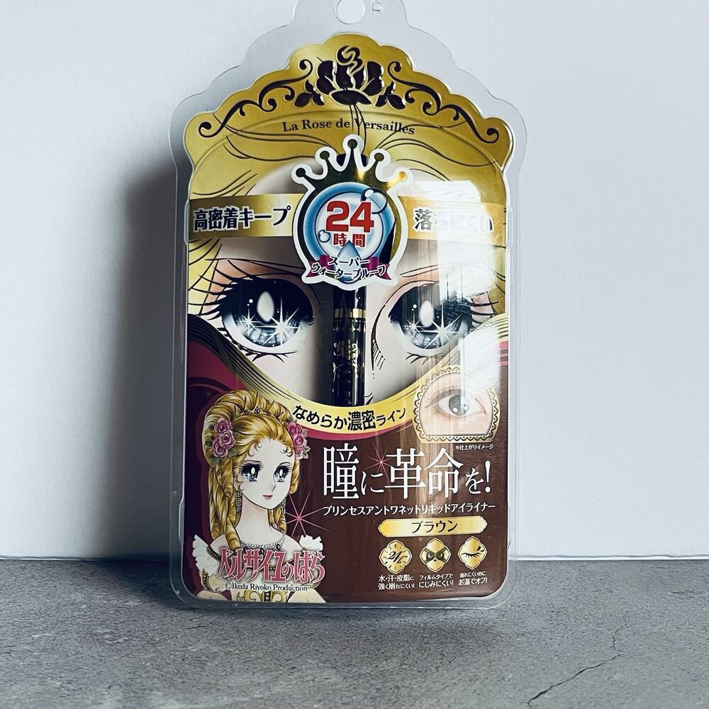 Rose of Versailles Princess Antoinette Liquid Brown Eyeliner Ultra Fine 0.1mm